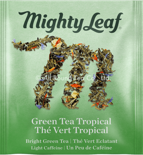グリーンティートロピカル | 業務用商品,ティーパウチ,緑茶 | Mighty Leaf