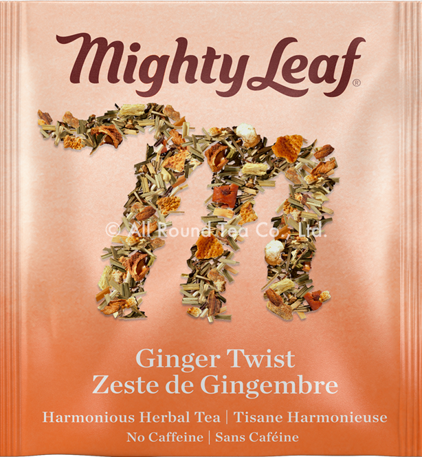 ジンジャーツイスト | 業務用商品,ティーパウチ,ハーブティー | Mighty