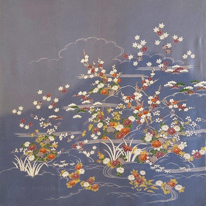 正絹　ゆたん　風呂敷 加賀友禅 風呂敷 牡丹 – jac（ジャック）：japanese-arts-crafts.com