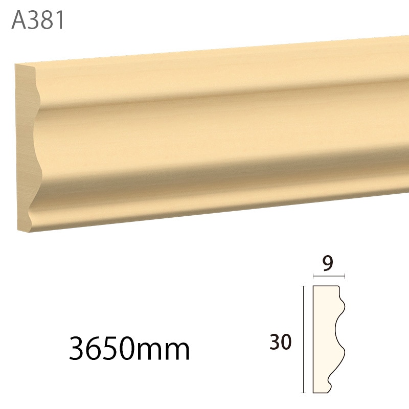 A381AY：サンメント ［30×9］ 3650mm （アユース） │ みはしプロ