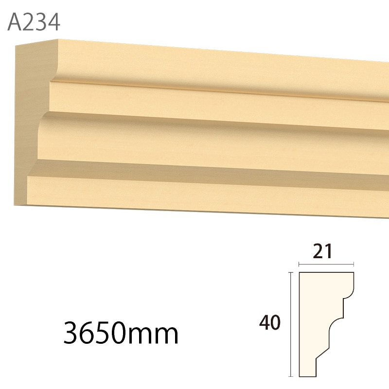 あやは A234AY：サンメント ［40×21］ 3650mm （アユース） │ みはしプロ