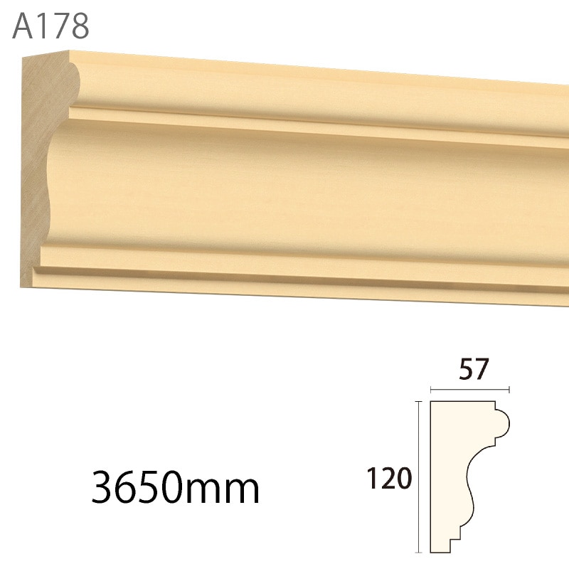 A178AY：サンメント ［120×57］ 3650mm （アユース） │ みはしプロ