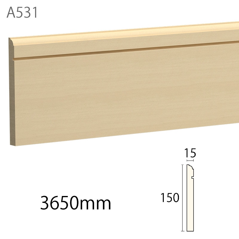 A531AY：サンメント ［150×15］ 3650mm （アユース） │ みはしプロ