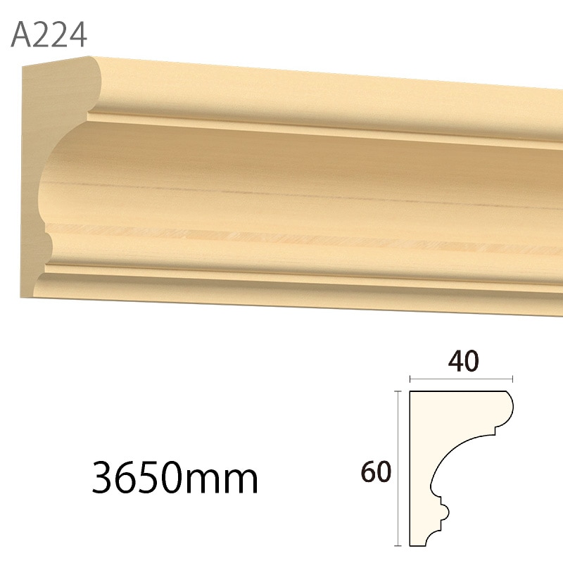 A224AY：サンメント ［60×40］ 3650mm （アユース） │ みはし