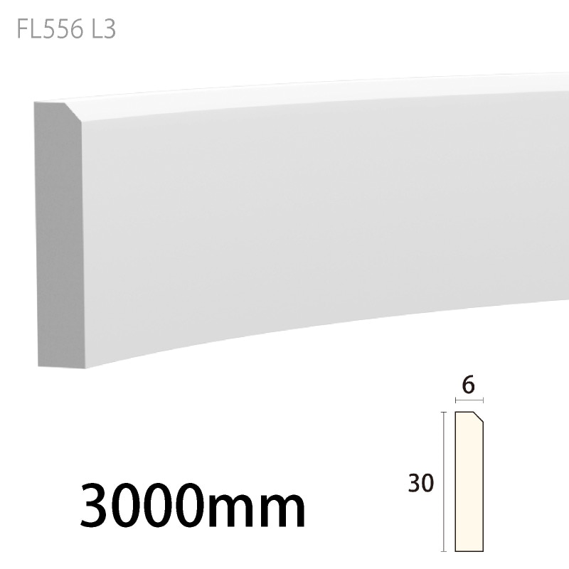 FL556L 3：フレキサンメント ［30×6］ 3000mm（PVC） │ みはしプロ