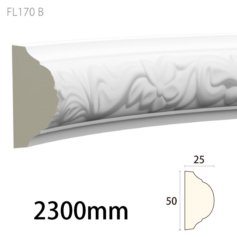 FL170B：フレキサンメント ［50×25］ 2300mm（FPU） │ みはしプロ