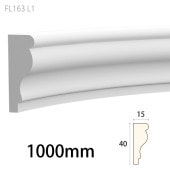 FL163L 1���ե쥭������� ��40��15�� 1000mm��PVC��