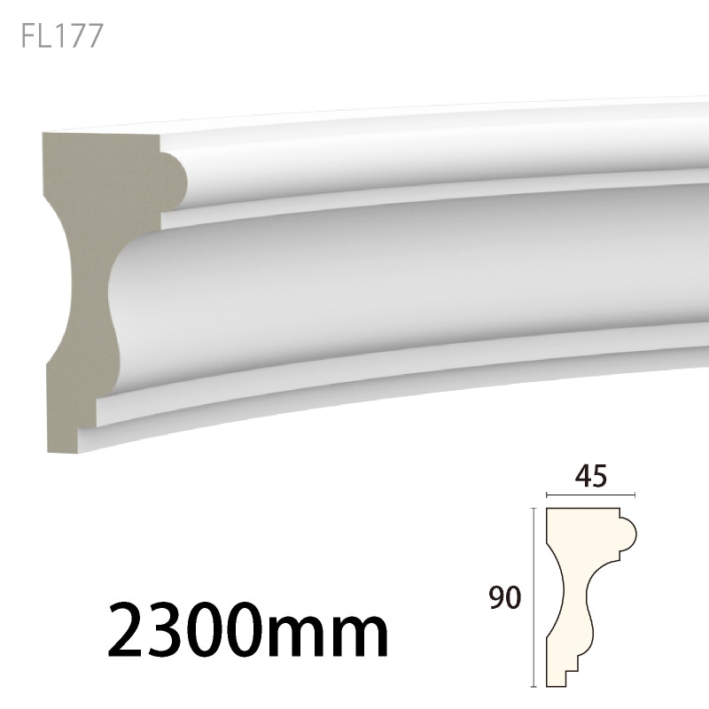 FL177：フレキサンメント ［90×45］ 2300mm（FPU） │ みはしプロ