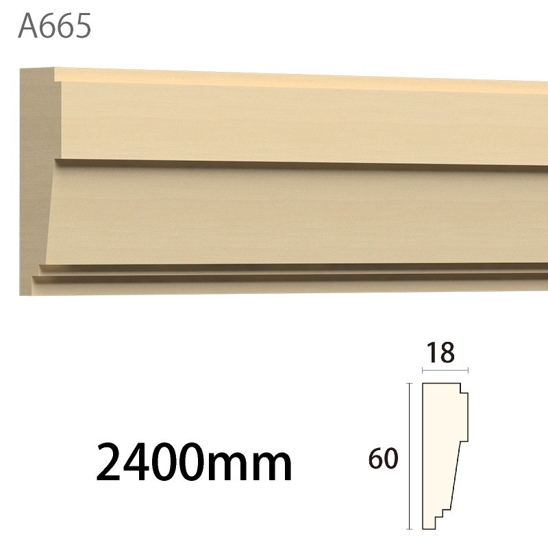 A665SAY：サンメント ［60×18］ 2400mm （アユース） │ みはしプロ