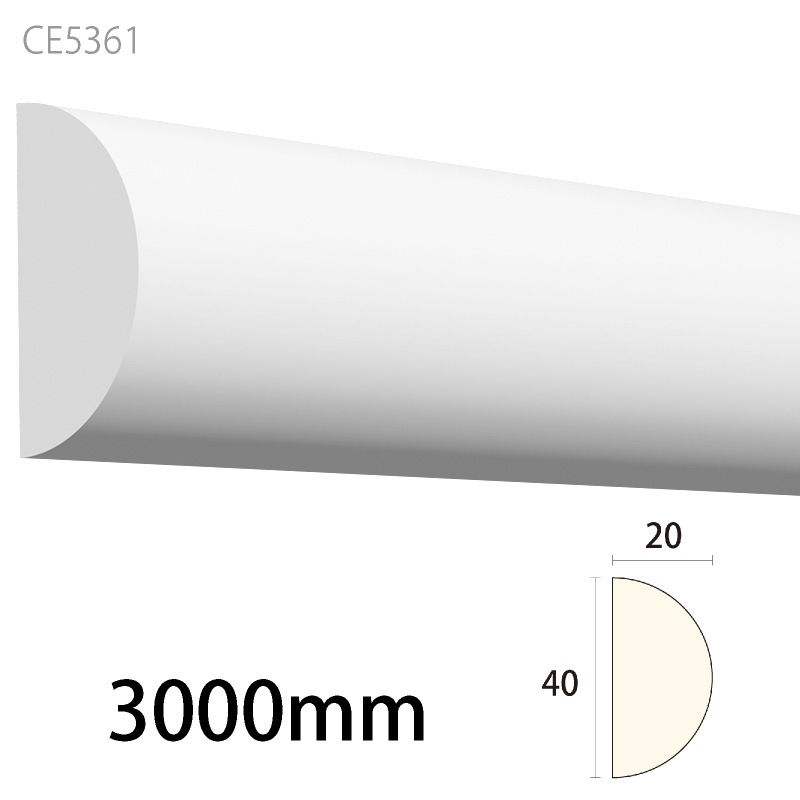CE5361：サンメントセラCE ［40×20］ 3000mm （人工木材） 【別途梱包