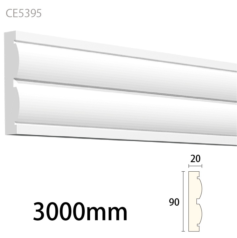 CE5395：サンメントセラCE ［90×20］ 3000mm （人工木材） 【別途梱包