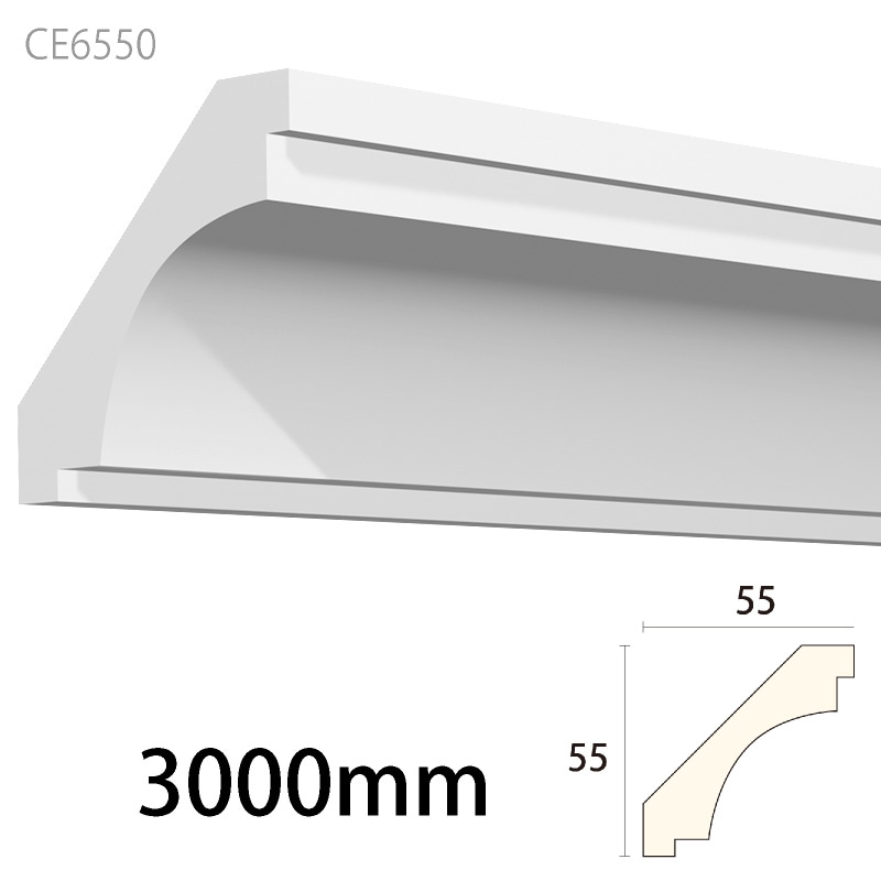 CE6550：サンメントセラCE ［55×55］ 3000mm （人工木材） 【別途梱包