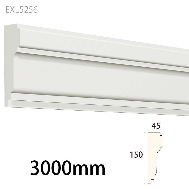 EXL5256 ：サンメントセラEXL ［150×45］ 3000mm （不燃材） 【別途