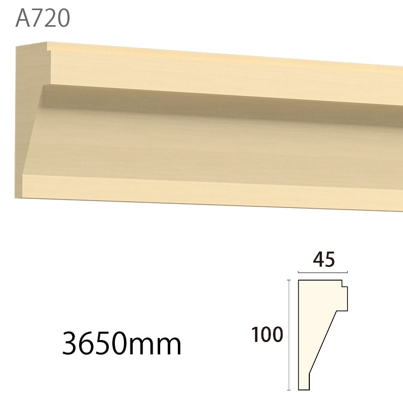 A720AY：サンメント ［100×45］ 3650mm （アユース