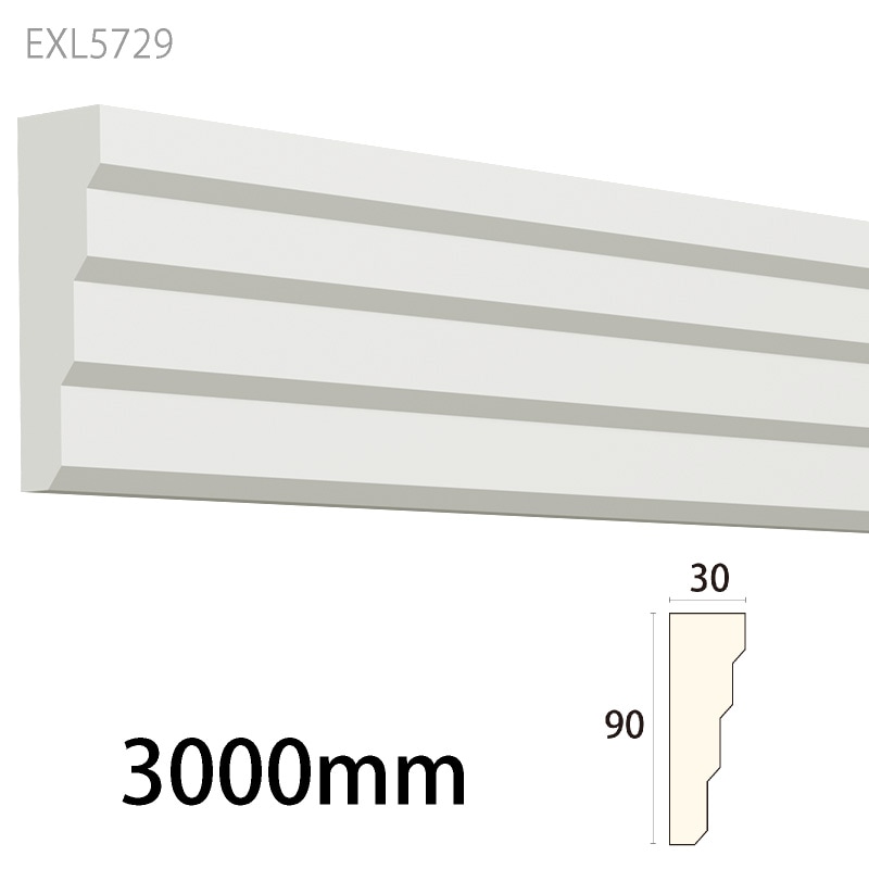 EXL5729 ：サンメントセラEXL ［90×30］ 3000mm （不燃材
