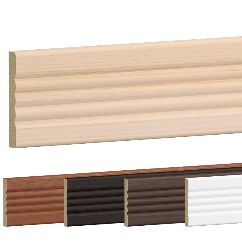 WRM 21**：MDF製ハイラップ ［45×7］ 2400mm │ みはしプロ（みはし