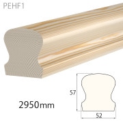 PEHF1������ȥ˥� �ꤹ�� ��52��57��2950mm �ʥѥ�����