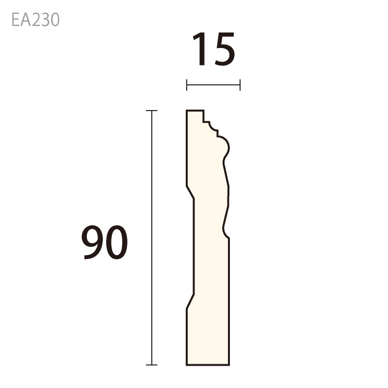 EA230�����쥬��PU�� ��90��15�� 2300mm