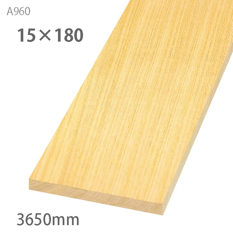 A960WCO：サンメント ［15×180］ 3650mm （ホワイトチェリーオーク
