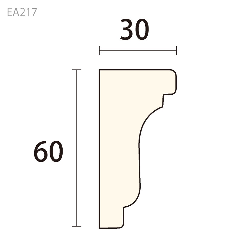 EA217�����쥬��PU�� ��60��30�� 2300mm