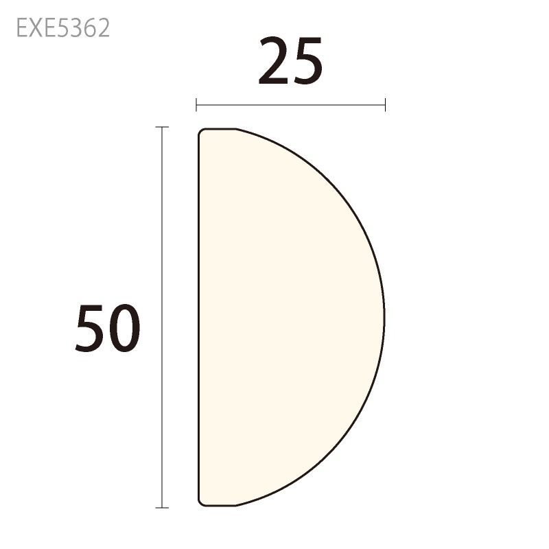 EXE5362 ：サンメントセラEXE ［50×25］ 3000mm （不燃材） 【別途梱包