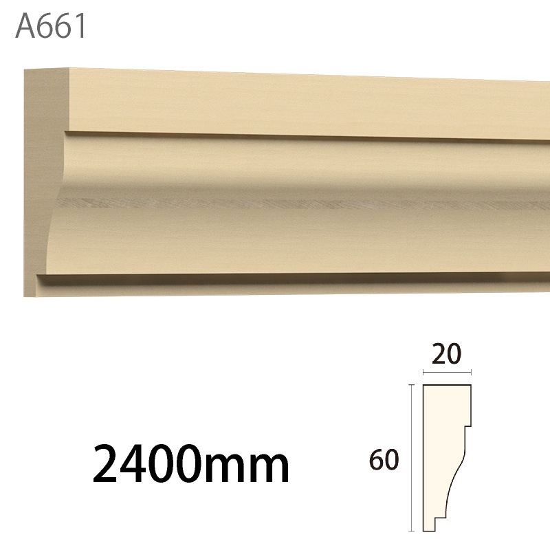 A661SAY：サンメント ［60×20］ 2400mm （アユース） │ みはしプロ