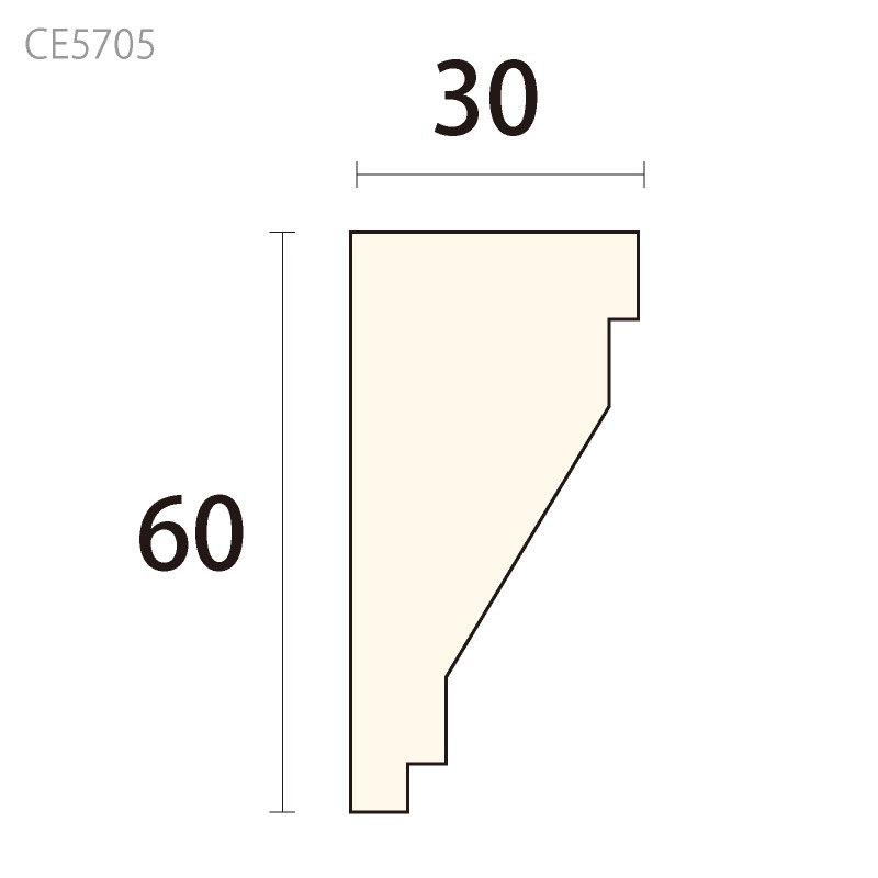 CE5705：サンメントセラCE ［60×30］ 3000mm （人工木材） 【別途梱包