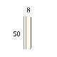 SE216���������ȥ��쥬�� ��50��8�� 2500mm��NW��