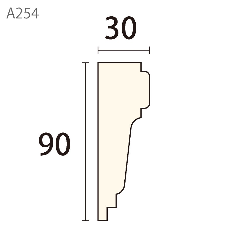A254WCO��������� ��90��30�� 3650mm �ʥۥ磻�ȥ����꡼��������