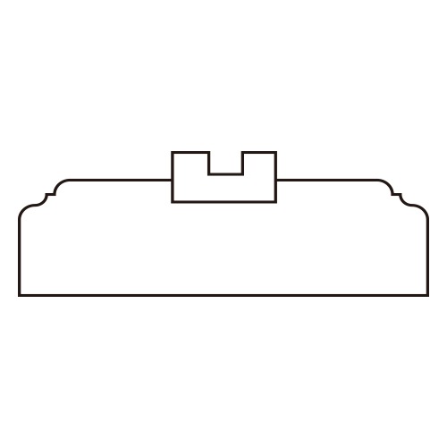 KW75B：窓用丸枠 間口690 外寸：750×1200mm ※ガラス入用 │ みはしプロ