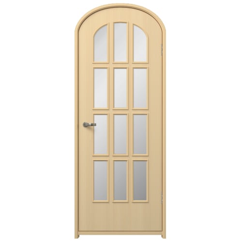 DR64EK：トップオーバルドア （ガラス入りタイプ）／見付24×見込130mm