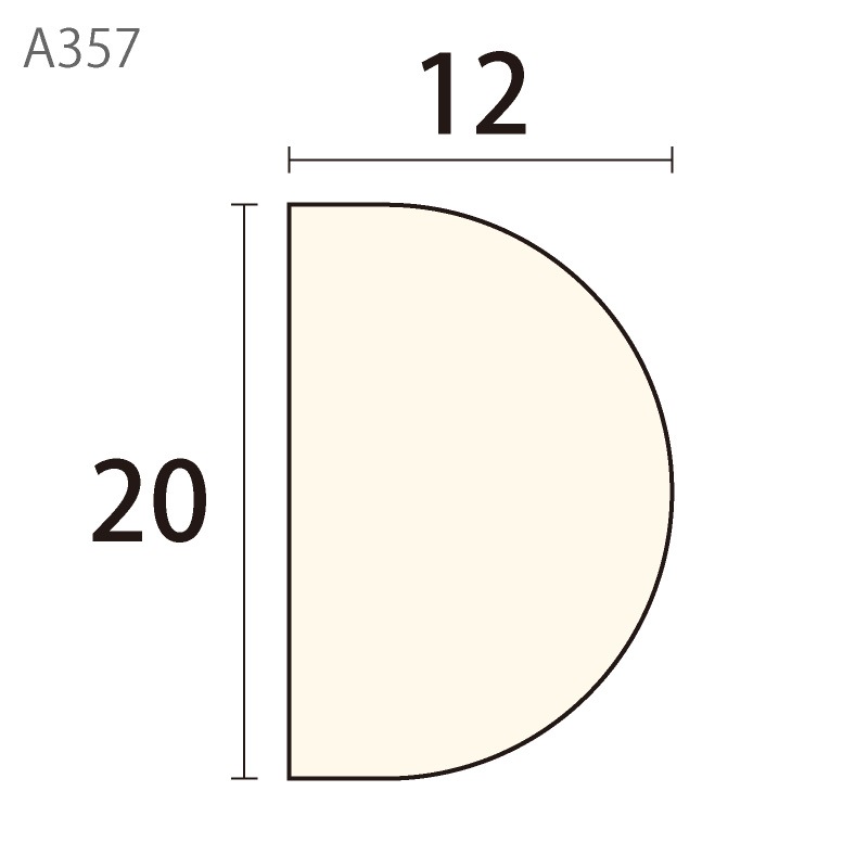 A357WCO：サンメント ［20×12］ 3650mm （ホワイトチェリーオーク