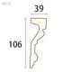 EB223�����쥬��PU�� ��106��39�� 2300mm