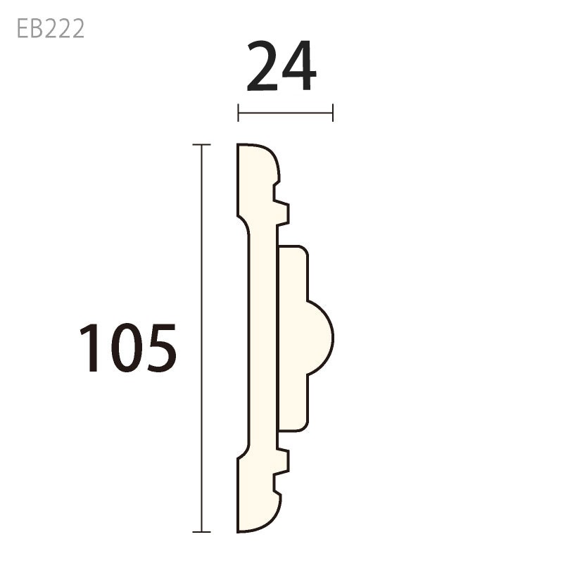 EB222�����쥬��PU�� ��105��24�� 2300mm