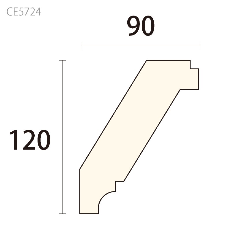 CE5724：サンメントセラCE ［120×90］ 3000mm （人工木材） 【別途梱包
