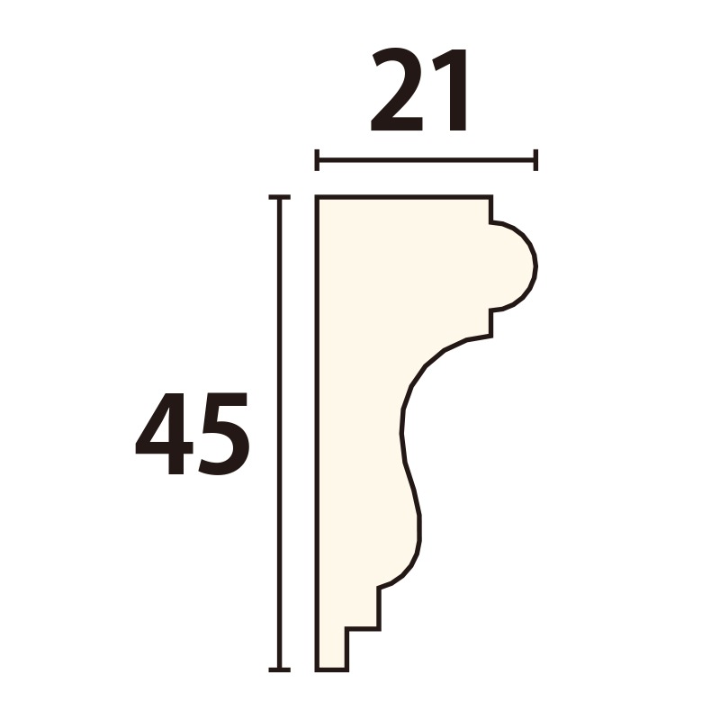 YR181C60����ߥ����� �÷� ��45��21�� 600��105mm �ʥ��桼����