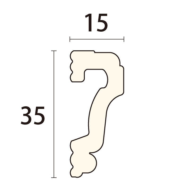 LB2126���饤�ȥ⡼�� ��35��15��  2000mm��PS��