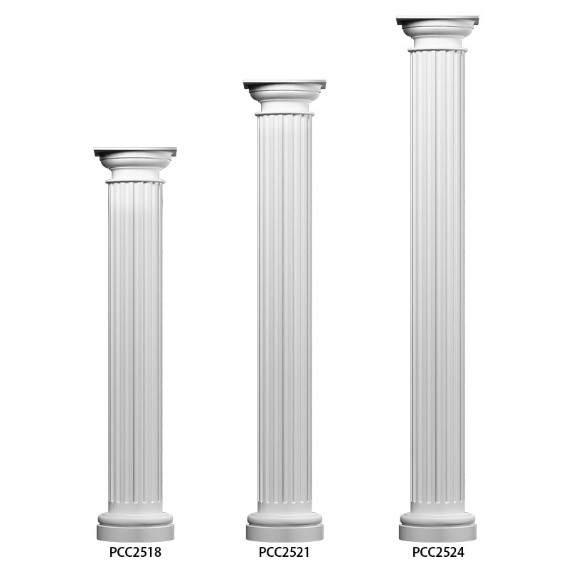 PCC2521：パワーセラ／装飾柱 2100mm（GRG） 【別途梱包配送費