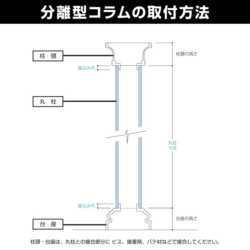 FG111 ：エレガンスFRP製 φ220×2140mm 【別途梱包配送費】 │ みはし
