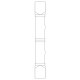 PS120806**����������ԥ塼�顿���� 80��80��600mm����������