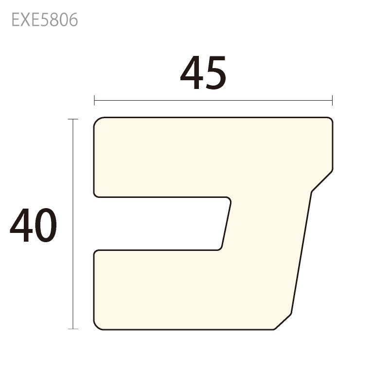 EXE5806 ��������ȥ���EXE ��40��45�� 3000mm ����ǳ��� �����Ӻ����������