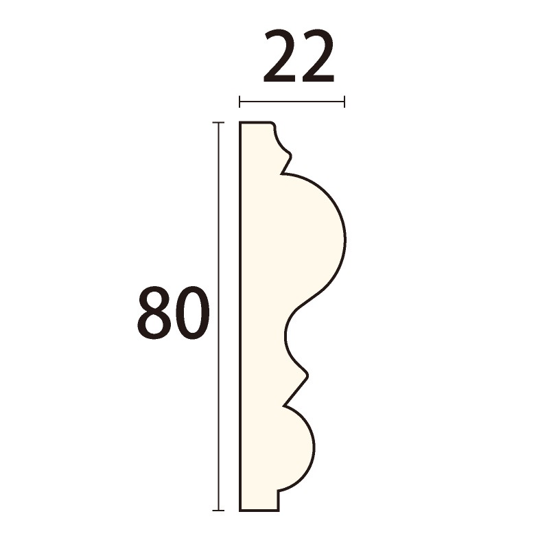 LB2104A���饤�ȥ⡼�� ��80��22��  225��225mm R=155mm��PS��