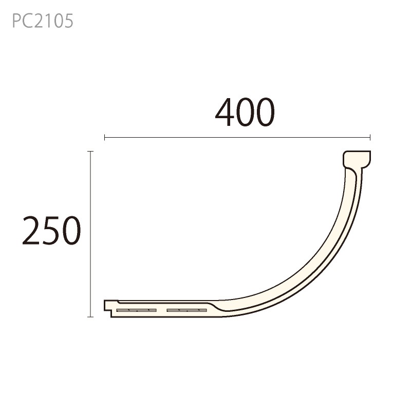 PC2105R30���ѥ���� ��250��400�� ��3000mm��GRG�� �����Ӻ��������񡿥��㡼�����в١�
