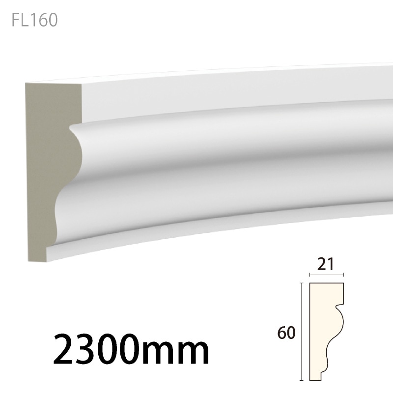 FL160：フレキサンメント ［60×21］ 2300mm（FPU） │ みはしプロ