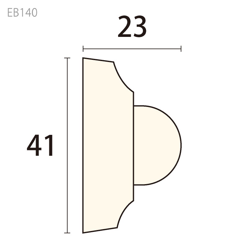 EB140 �����쥬��PU�� ��41��23�� 2300mm