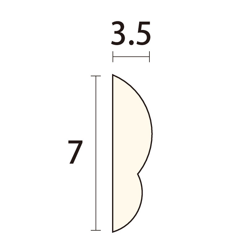 EMA203LBN�����󥨥Х⡼�� ��7��3.5��2400mm��BN��