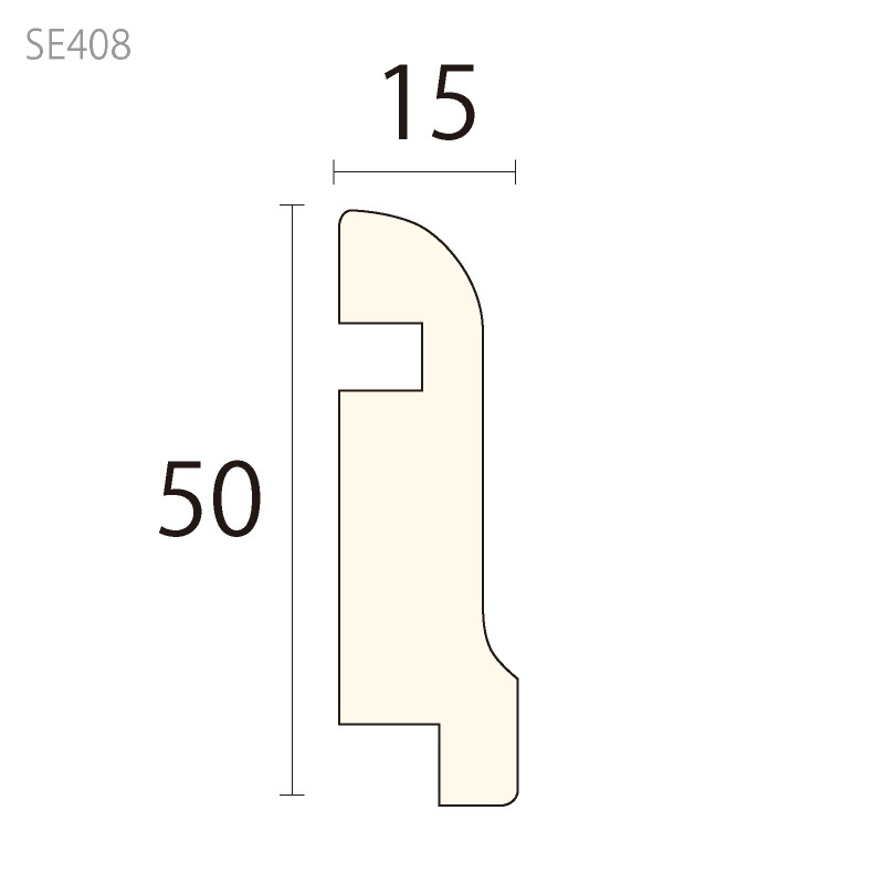 SE408���������ȥ��쥬�� ��50��15�� 2300mm��PS��