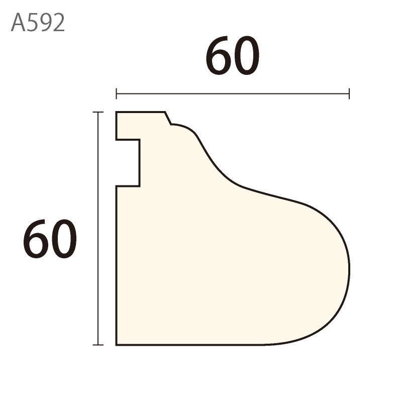 A592AY：サンメント ［60×60］ 3650mm （アユース） │ みはしプロ 