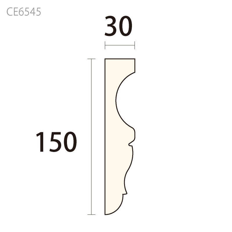 CE6545：サンメントセラCE ［150×30］ 3000mm （人工木材） 【別途梱包