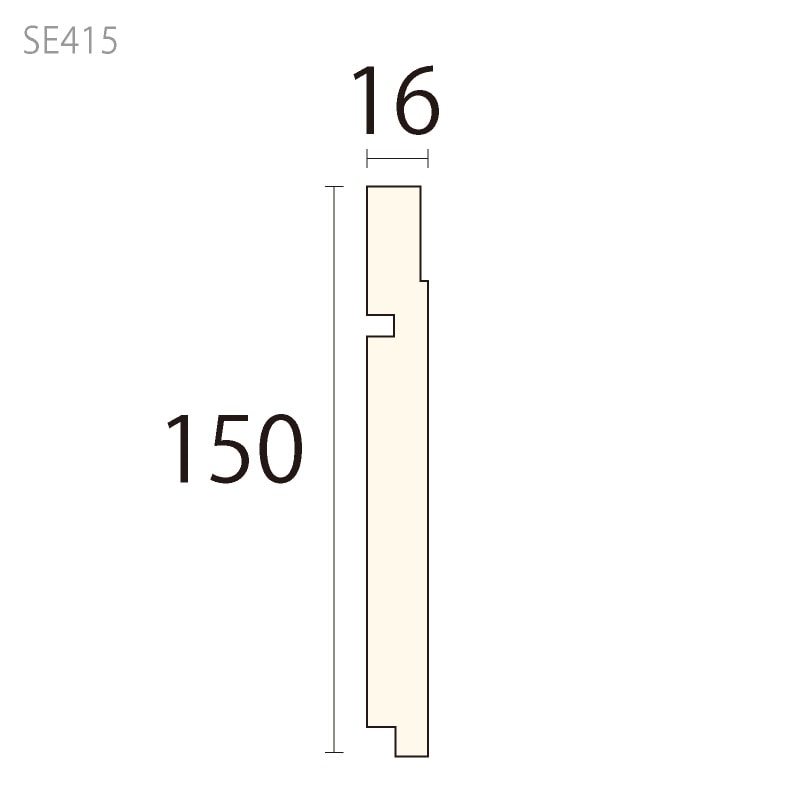 SE415���������ȥ��쥬�� ��150��16�� 2300mm��PS��